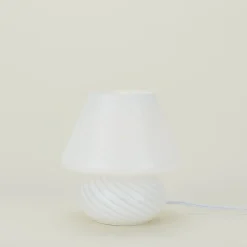 Humber Lighting & Furniture^Glass Large Mushroom Lamp