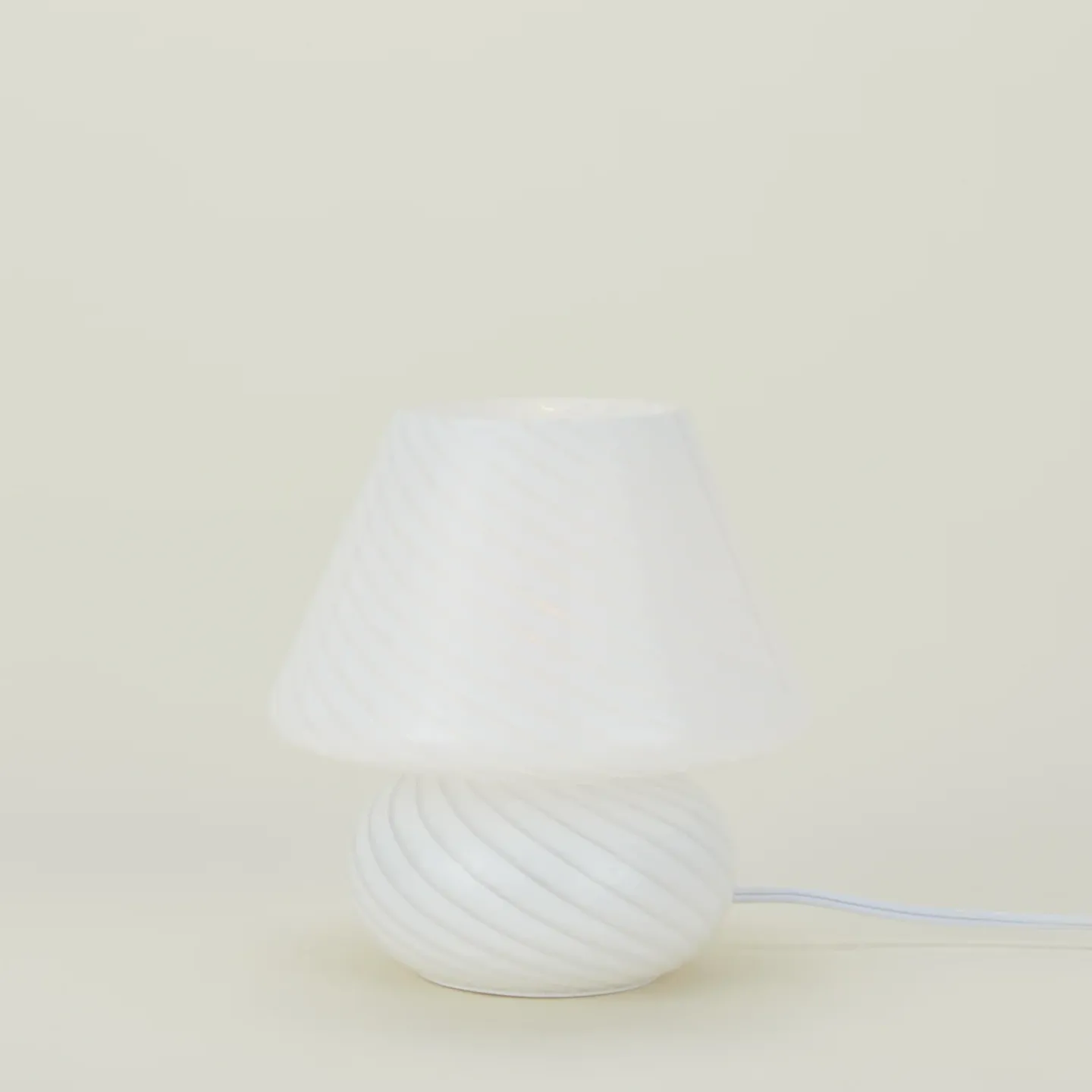 Humber Lighting & Furniture^Glass Large Mushroom Lamp