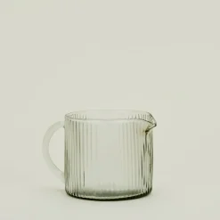 HomArt Glassware & Barware^Glass Ribbed Pitcher