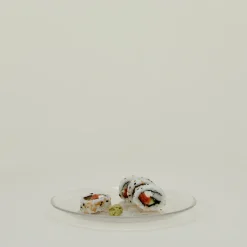 British Colour Standard Dinnerware^Glass Salad Plate