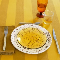 British Colour Standard Dinnerware^Glass Salad Plate