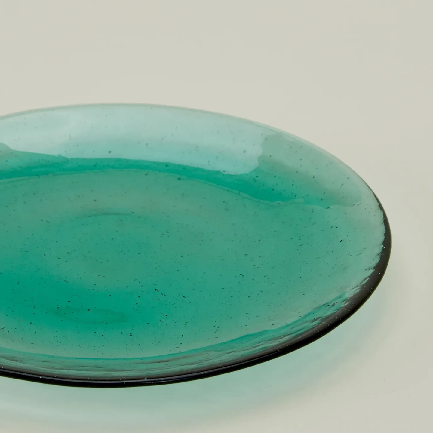 British Colour Standard Dinnerware^Glass Salad Plate
