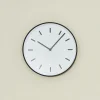 LEMNOS Office & Games^Graphic Wall Clock - Black