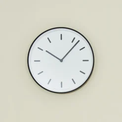 LEMNOS Office & Games^Graphic Wall Clock - Black