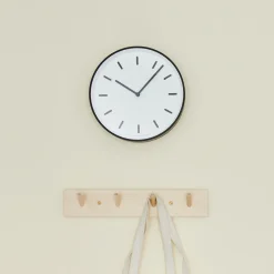 LEMNOS Office & Games^Graphic Wall Clock - Black