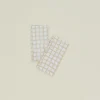 Craft Boat Table Linens^Hand Block Grid Napkin, Set of 2