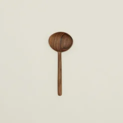 Hawkins New York Kitchen Accessories^Hand Carved Walnut Oval Spoon