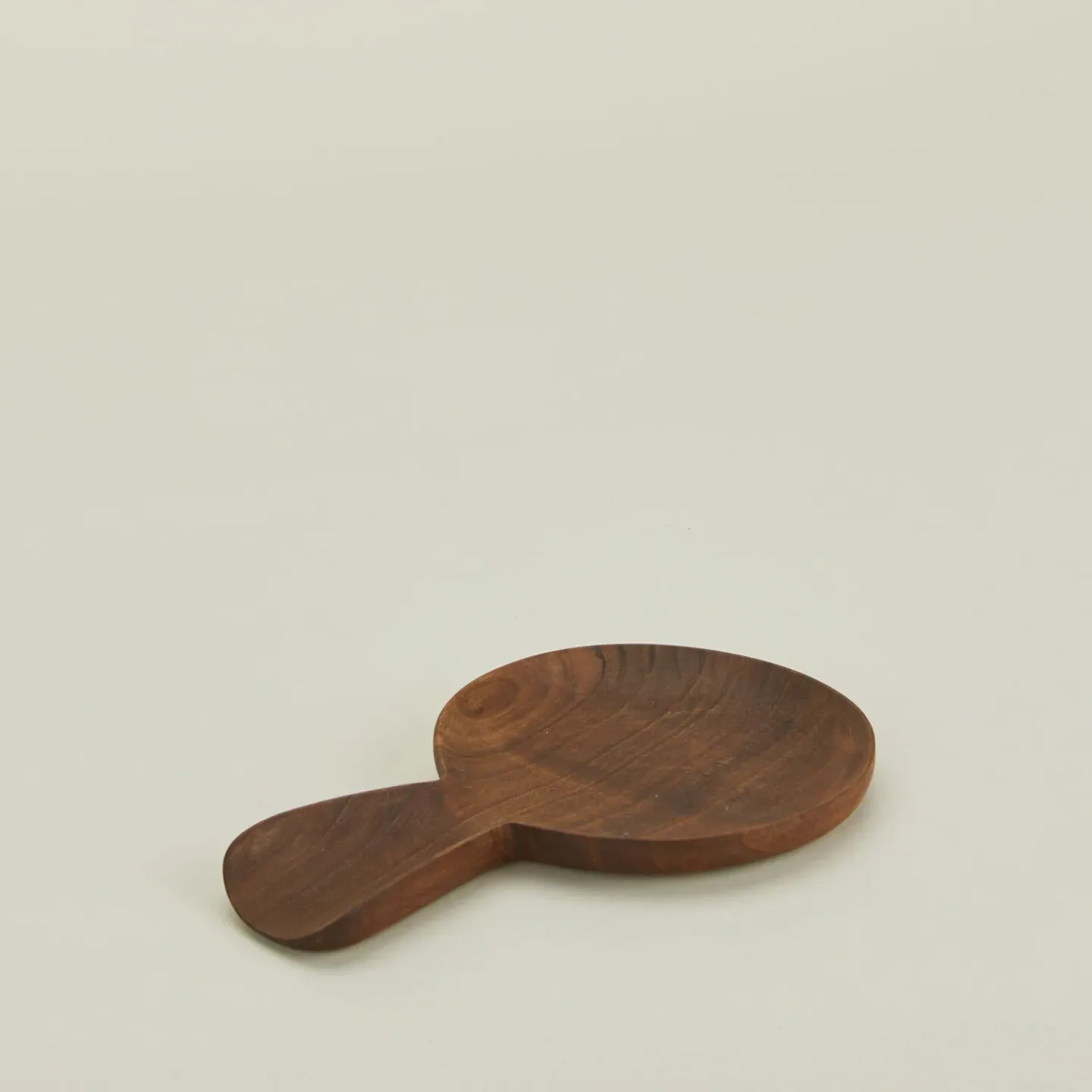 Hawkins New York Kitchen Accessories^Hand Carved Walnut Spoon Rest + Handle