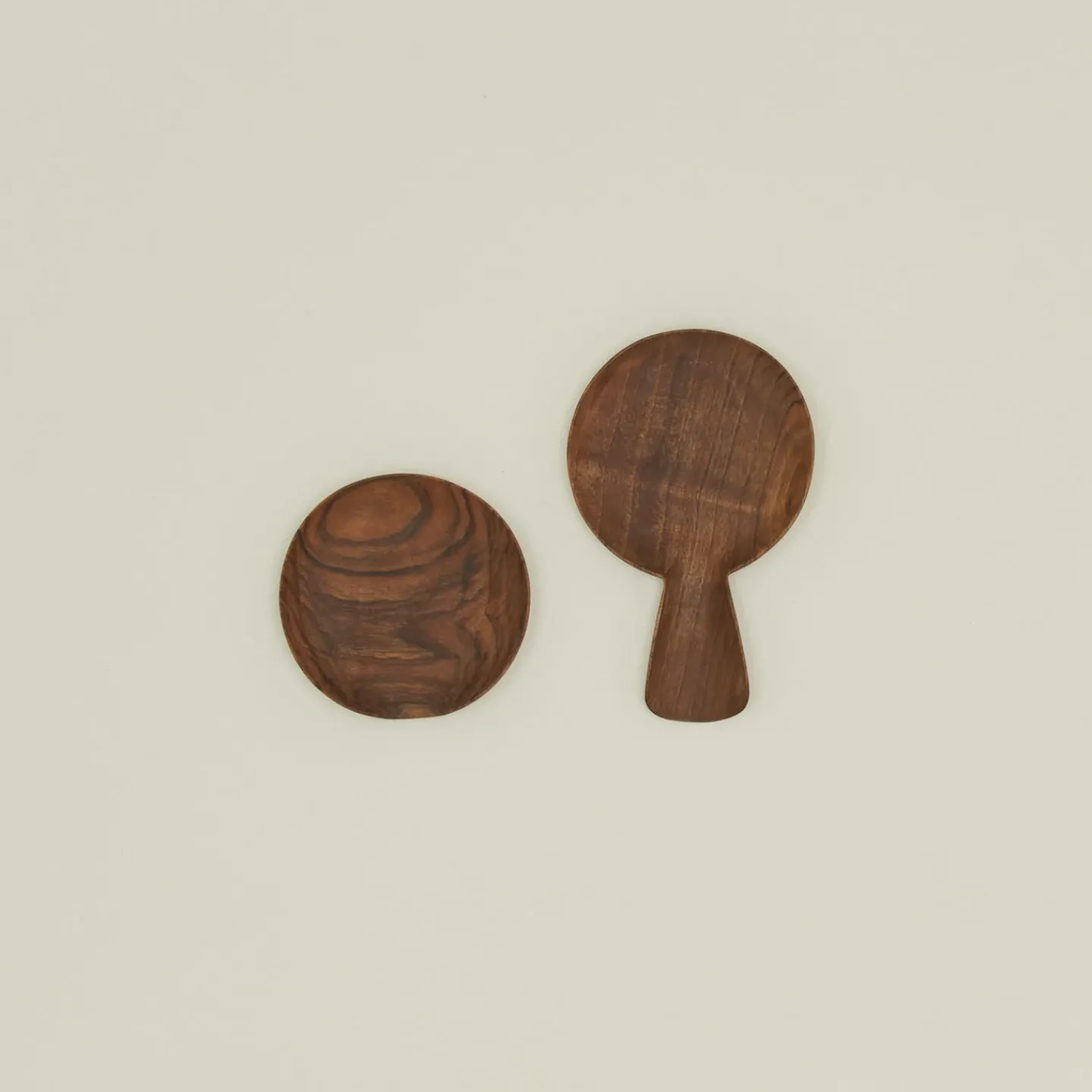 Hawkins New York Kitchen Accessories^Hand Carved Walnut Spoon Rest + Handle