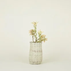 Itza Wood Kitchen Accessories|Storage & Organization^Handwoven Canister - Narrow