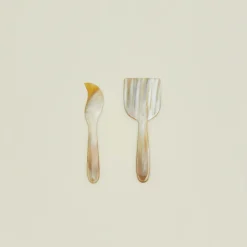 MAADILI COLLECTIVE Flatware^Horn Cheese Knife Set