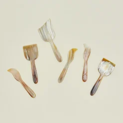 MAADILI COLLECTIVE Flatware^Horn Cheese Knife Set