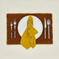 MAADILI COLLECTIVE Table Linens^Horn Napkin Ring, Set of 4
