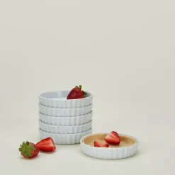 Pillivuyt Cookware & Tools^Individual Round Tart Dish, Set of 6