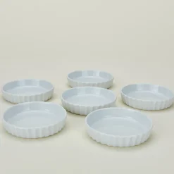 Pillivuyt Cookware & Tools^Individual Round Tart Dish, Set of 6