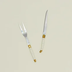 Jean Dubost Flatware^Carving Set