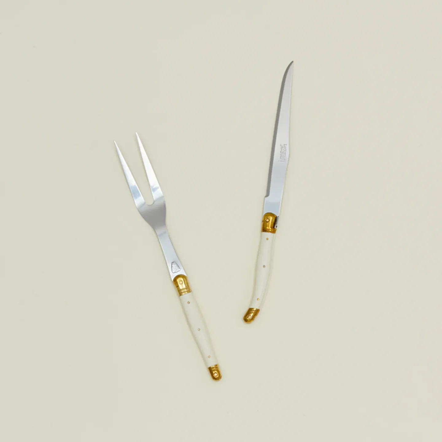 Jean Dubost Flatware^Carving Set