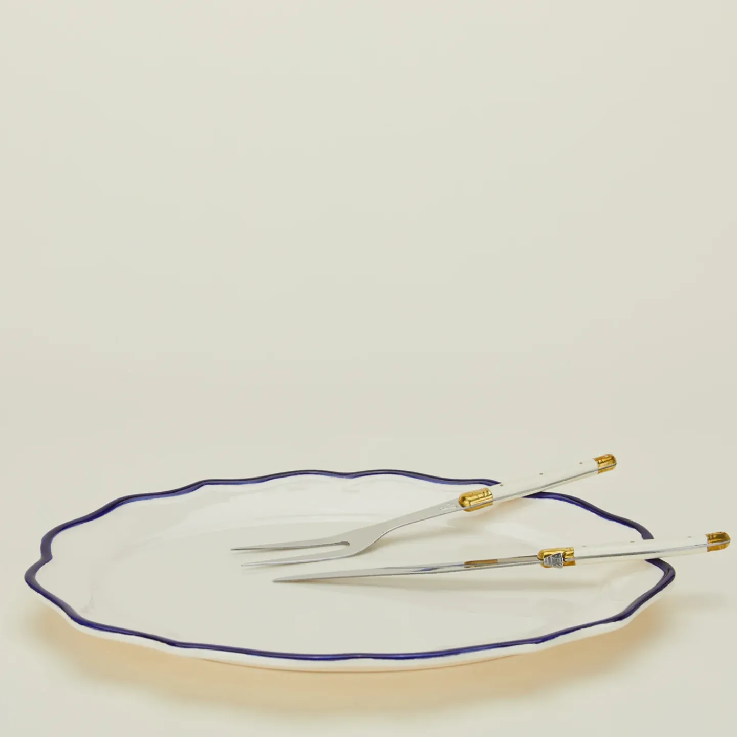 Jean Dubost Flatware^Carving Set
