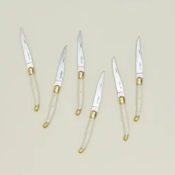 Jean Dubost Flatware^Steak Knife Set