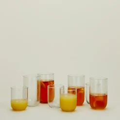 Sir/Madam Glassware & Barware^Large Seeded Glass, Set of 4