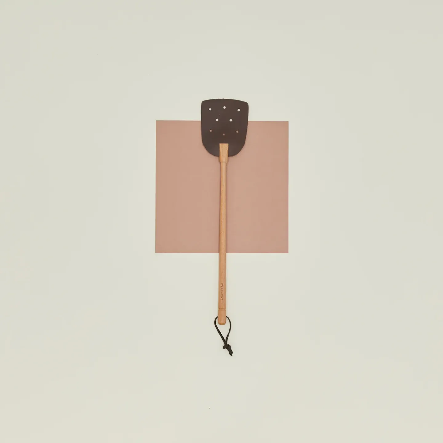 Earth and Nest Kitchen Cleaning^Leather + Beech Fly Swatter