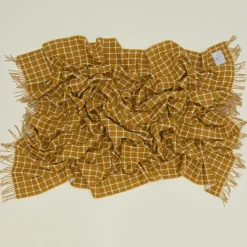 Bronte Moon Throws^Merino Wool Check Throw