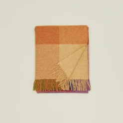 Bronte Moon Throws^Merino Wool Plaid Throw - Warm