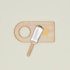 Nicholas Vahe Cutting Boards & Knives^Metal + Wood Cheese Grater