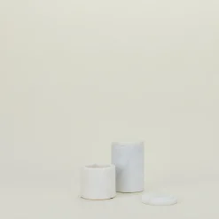 Broste Bath Accessories|Storage & Organization^Modern Marble Canister