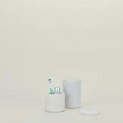 Broste Bath Accessories|Storage & Organization^Modern Marble Canister