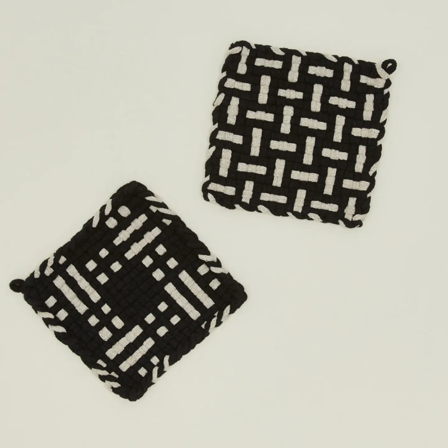 Kate Kilmurray Kitchen Textiles^Parquet Handwoven Pot Holder