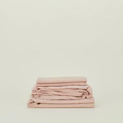 Hawkins New York Sheets^Percale Sheet Set - Breathable Cotton Bedding