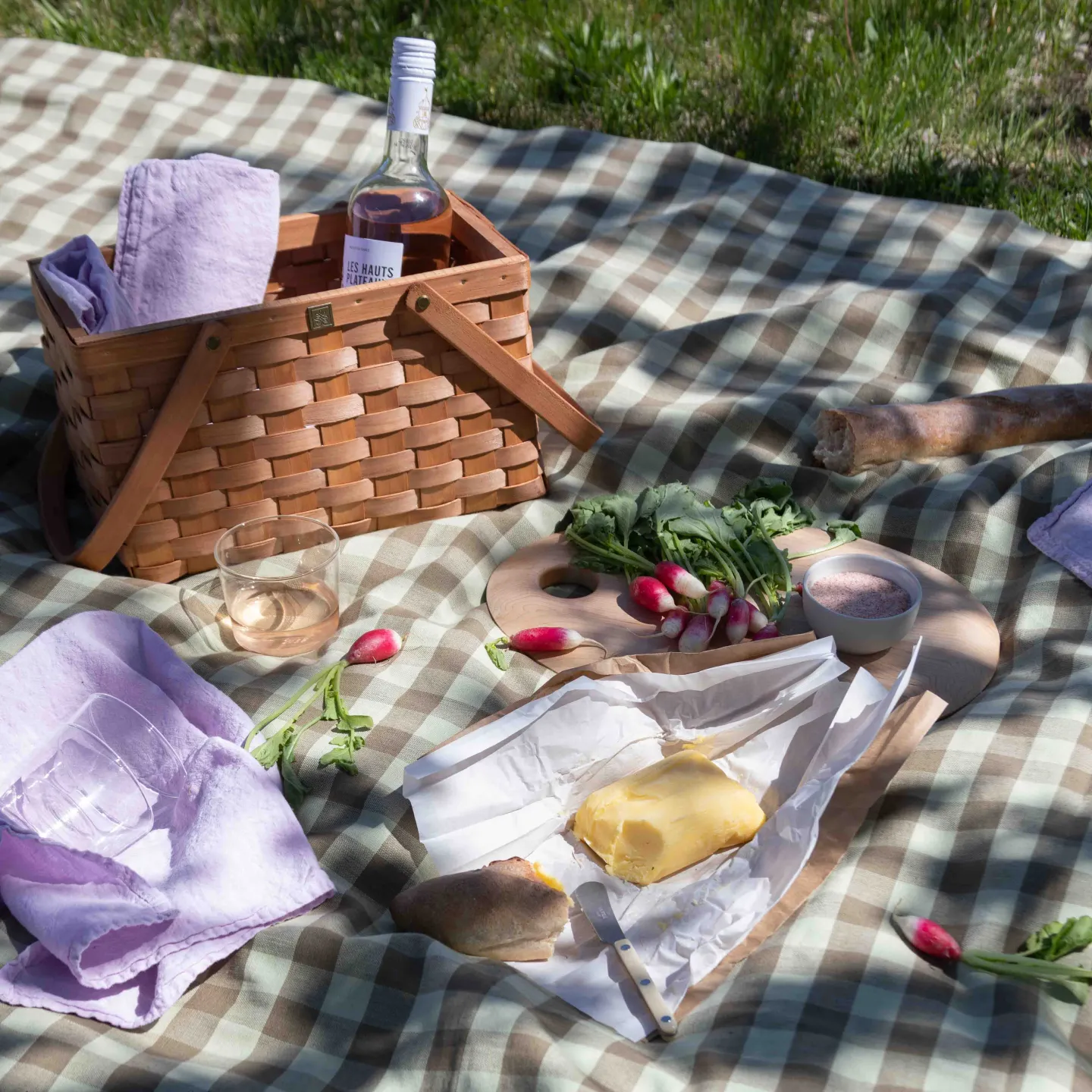 Picnic Time Storage & Organization|Garden & Patio^Petite Picnic Basket