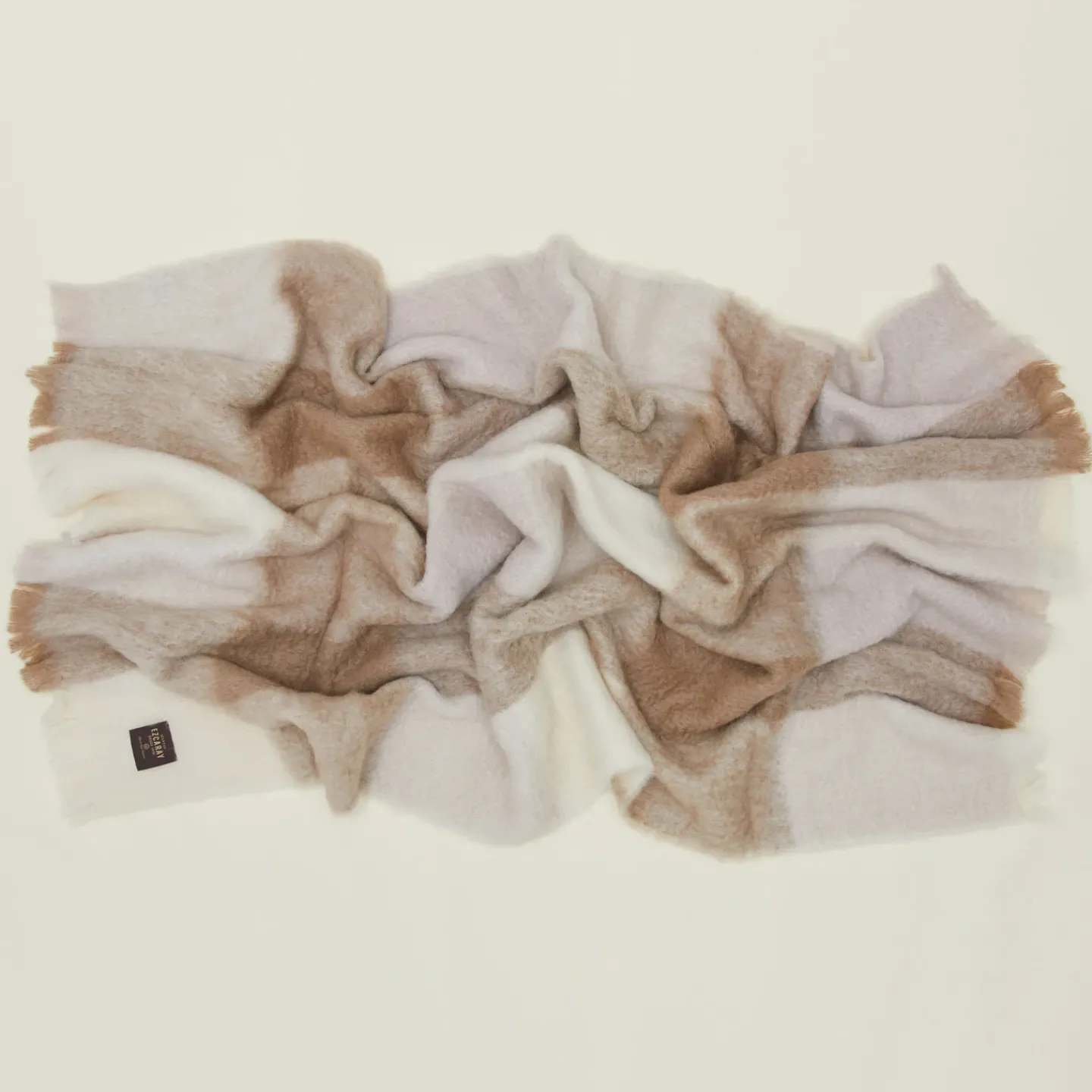 Mantas Ezcaray Throws^Plaid Mohair Throw