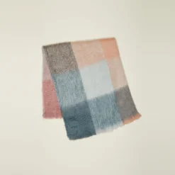 Mantas Ezcaray Throws^Plaid Mohair Throw