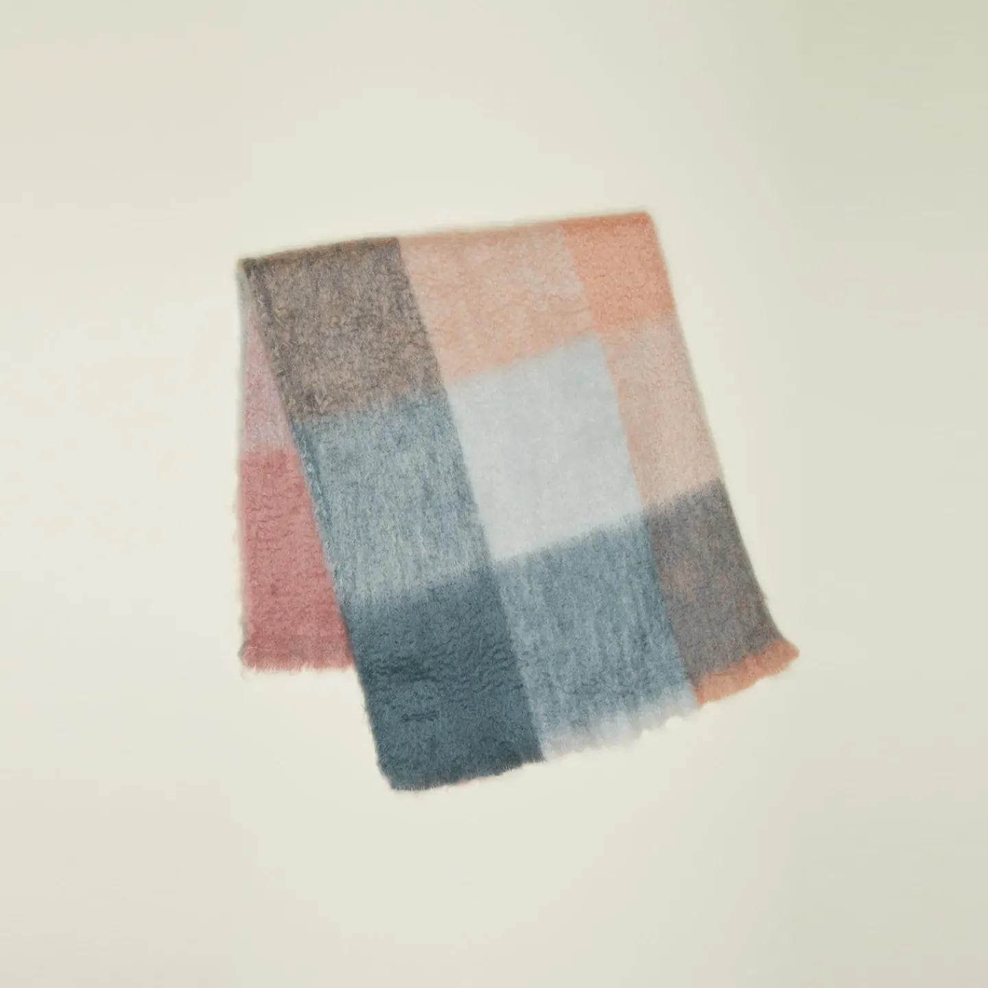 Mantas Ezcaray Throws^Plaid Mohair Throw