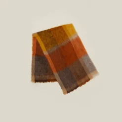 Mantas Ezcaray Throws^Plaid Mohair Throw
