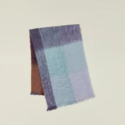 Mantas Ezcaray Throws^Plaid Mohair Throw
