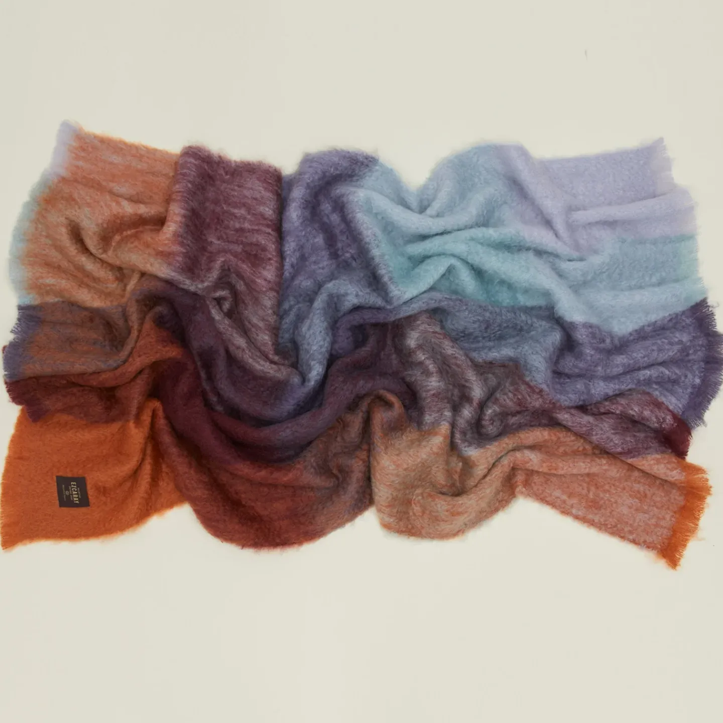 Mantas Ezcaray Throws^Plaid Mohair Throw