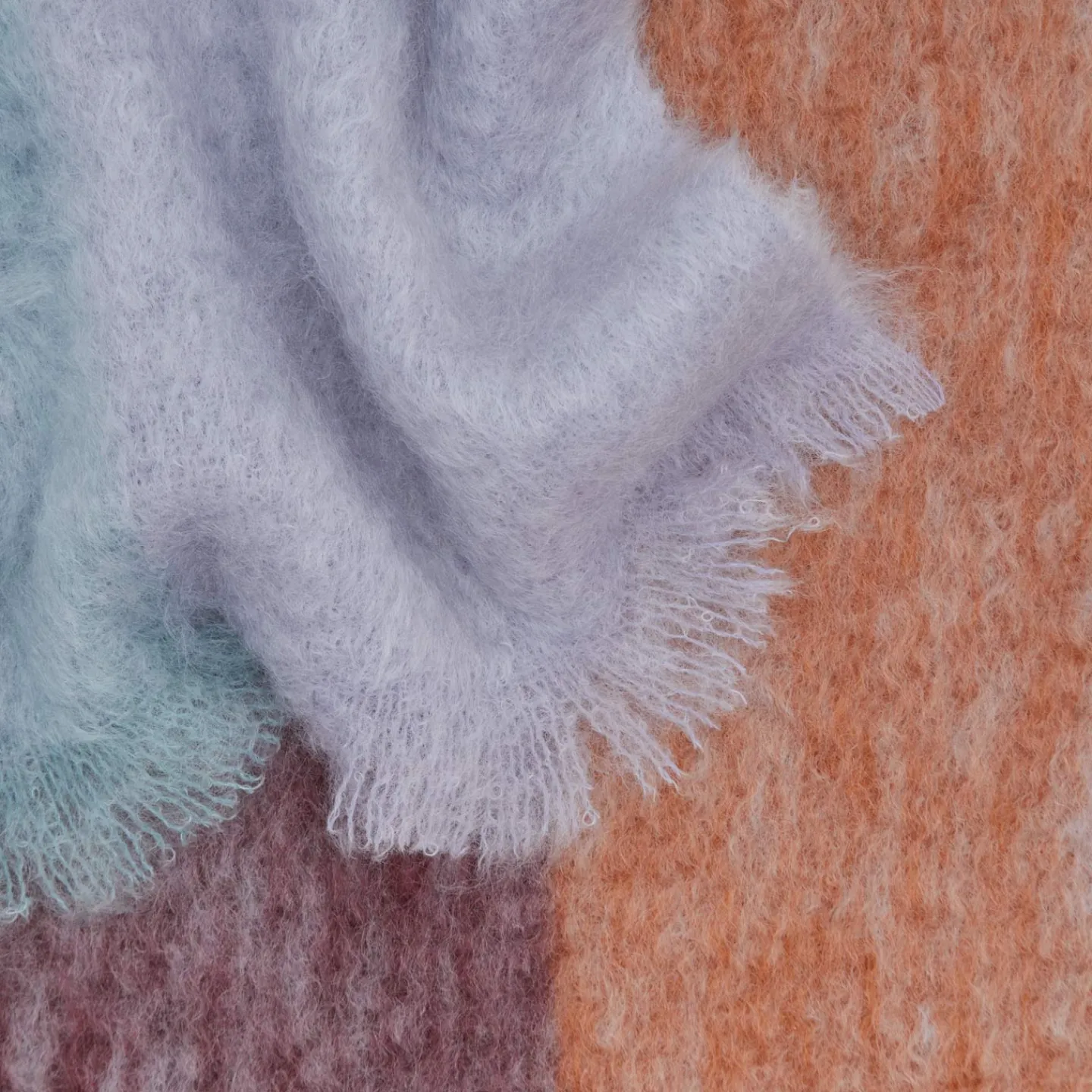 Mantas Ezcaray Throws^Plaid Mohair Throw