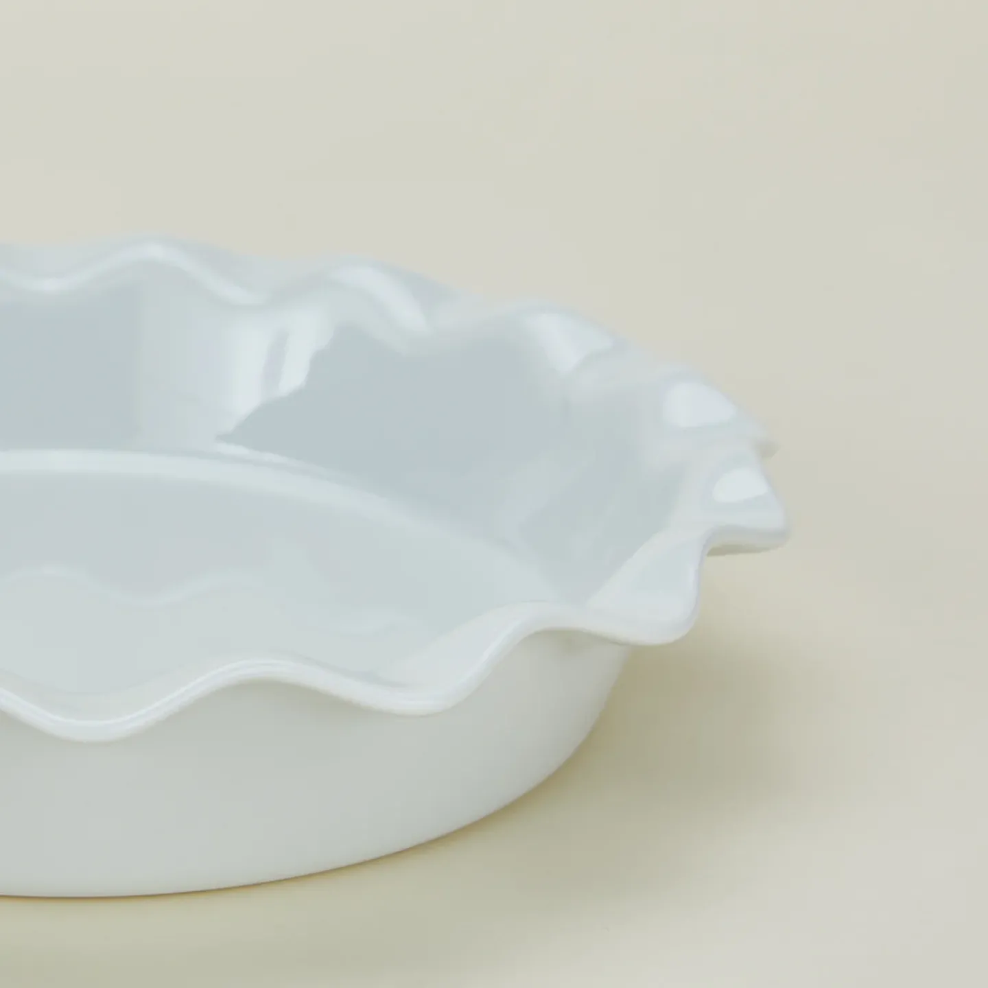 Pillivuyt Cookware & Tools^Porcelain Pie Dish