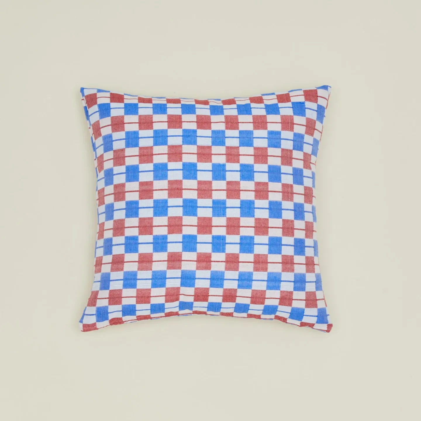 Archive NY Pillows^Quilted Checkered Pillow Cover