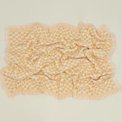 Archive NY Throws^Quilted Checkered Throw
