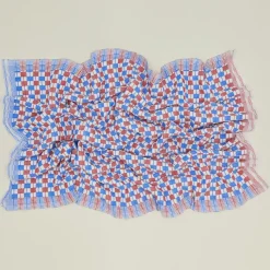 Archive NY Throws^Quilted Checkered Throw
