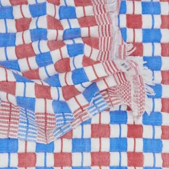 Archive NY Throws^Quilted Checkered Throw