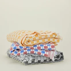 Archive NY Throws^Quilted Checkered Throw