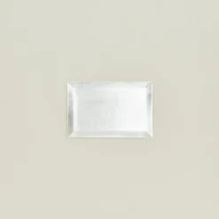 Fog Linen Glassware & Barware|Serveware^Rectangular Silver Tray
