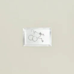 Fog Linen Glassware & Barware|Serveware^Rectangular Silver Tray