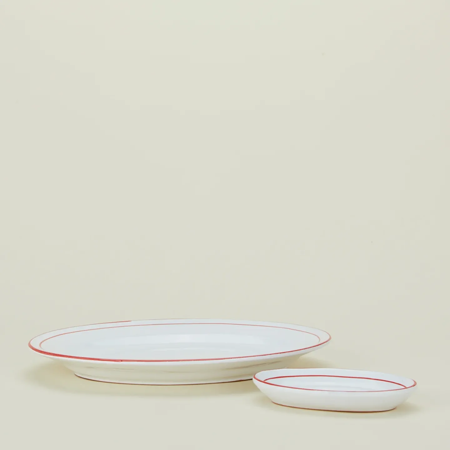 Jore Copenhagen Serveware^Rimmed Oval Platter