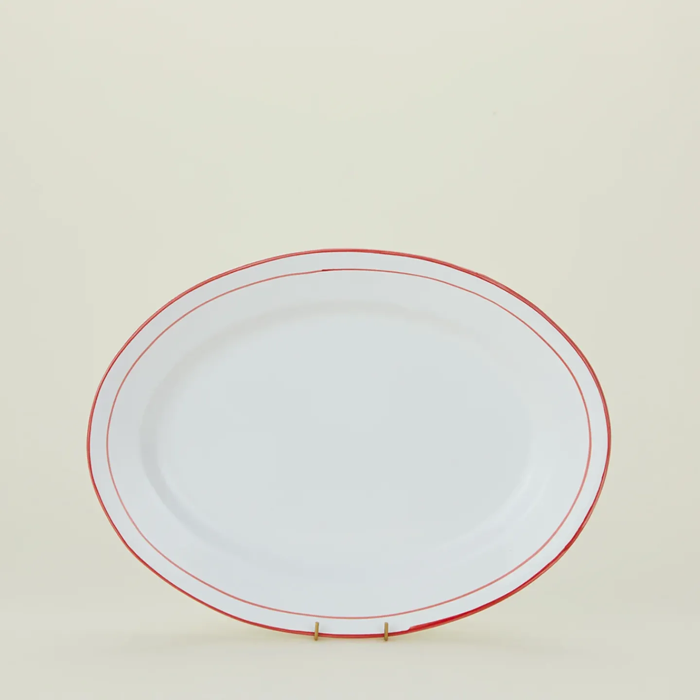 Jore Copenhagen Serveware^Rimmed Oval Platter